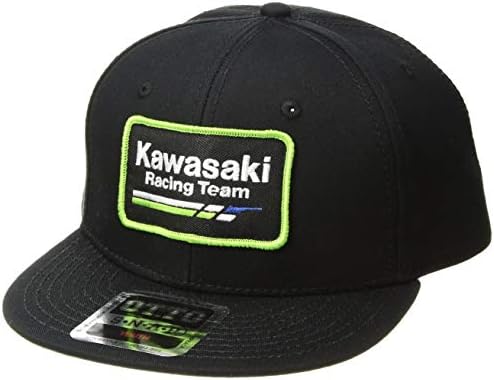 Factory EffexFX FACTORY EFFEX Kids' Big Kawasaki Racing Youth Snapback hat, Black, os