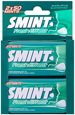 Amazon シュガーフリーのユーカリミント Smint ミントフレッシュエフェクトユーカリシュガーフリー2 X 35g 総重量 70 グラム Smint ミントタブレット 通販