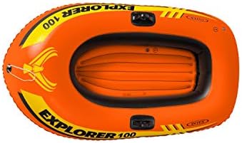 Intex Explorer 100 1 Person Inflatable Boat Open Water Inflatable Rafts Sports Outdoors Amazon Com