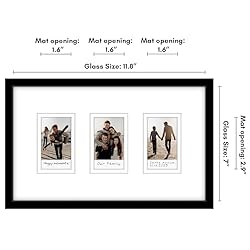 Americanflat 7x12 Picture Frame in Black - Instant