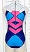Nuoqi Japanese Anime Cosplay Sweet Swimwear One-Piece Suits Costumes CC2123E-L Blue