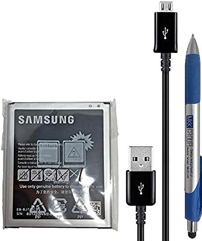 New Samsung Galaxy J7 (BJ700BBU) 3000mA Original J7 J700 J7008 NFC Battery with 3FT USB + MKK Stylus
