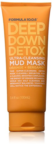 Formula Ten O Six Deep Down Detox Facial Masks, 3.4 Fluid Ounce