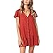 Women’s Dresses Summer V-Neck Flare Sleeve Button Down Boho Casual Midi Dressthumb 3
