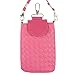 Rbenxia Cellphone Bag Woven Leather Crossbody Case Cover Pouch Purse Hand Bag for Smartphone