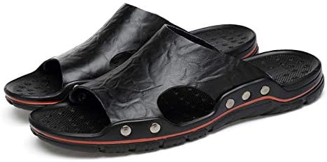 HHXWU Shoes, Men's Shoes, Slippers, Sandals, Non-Slip, Large Size, Beach Shoes
