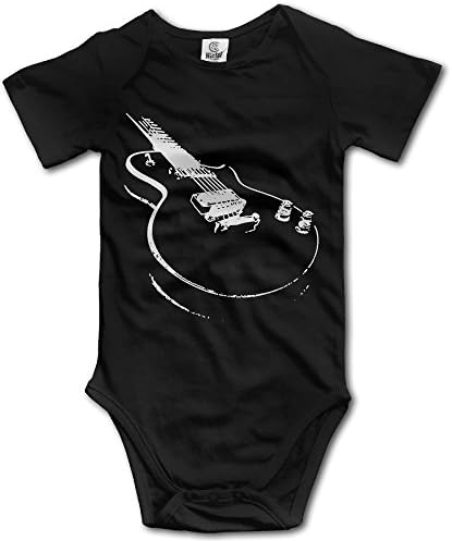 Newborn Baby Gift For Guitarist Short-Sleeveless Bodysuits One Pieces Summer Romper 3M
