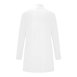 Oversized Sweaters For Women White Cardigan Half