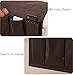 Mvchifay Sofa Remote Holder 5 Pockets Armrest Organizer Multi Layer Collapsible TV Control Organizer Bag Magazine Snacks Holders for Couch Bedside Hanging Storage (Gray)