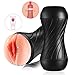 Masturbation Sleeve Toy Male Masturbators Blow Job Stroker with Realistic Vagina and Mouth,Utimi Men Double Sided Pocket Pussy for Intense Stimulation