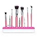 Arsty Portable Silicone Makeup Brush Holder Cosmetic Organizer (PINK)