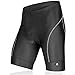 LAMEDA Bicycle Shorts, Gel Padded Bike Shorts for Men Black Large