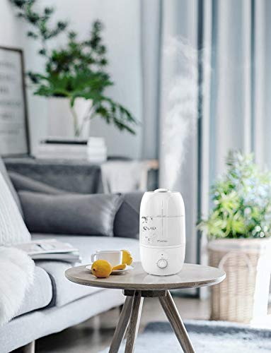image for iTvanila Ultrasonic Humidifier, Cool Mist Humidifiers for Bedroom Baby
