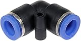 Dorman 800-321 Nylon 5/16 in. 90 Degree Fuel Line Connector (Pack of 2)