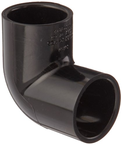 Spears 406-B Series PVC Pipe Fitting, 90 Degree