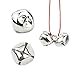 Outuxed 1 Inch Jingle Bells Christmas Silver Jingle Bells Craft (50 Pack) for Festival Decoration DIY Craft & 20-Meter Red Cord
