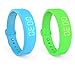 Potty Trainer – New Upgraded Version – Toilet Trainer for Kids Makes Potty Training Easier – Watch with Extra Wrist Band, Smaller Wrist Band Size, Water Resistant + More Colors (Blue+Green)