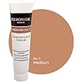 Keromask Full Coverage Concealer | Medium No 3 | Camouflage Makeup | Waterproof Concealer | Hypoallergenic | Vitiligo, Tattoo, Rosacea, Tattoo Cover |24 Shades