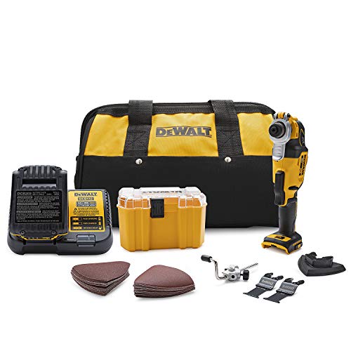 DEWALT 20V MAX XR Oscillating Multi-Tool Kit, Variable Speed...