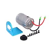RCAWD Motor Amount + 540 Motor W/Fan A580048 Adjustable for Rc Hobby Model Car 1/18 Wltoys A959 A969 A979 K929(Blue)
