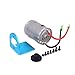 RCAWD Motor Amount + 540 Motor W/Fan A580048 Adjustable for Rc Hobby Model Car 1/18 Wltoys A959 A969 A979 K929(Shipped locally)(Blue)