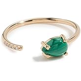 Zoe Chicco Women's 14k Malachite & Diamond Ring