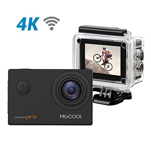 Sport Action Kamera, MGcool 1080P@60fps 16MP FHD Actioncam 2.0 Zoll 170°Weitwinkel "SHARKEYE" Objektiv Unterwasser Kamera mit Wasserghäuse