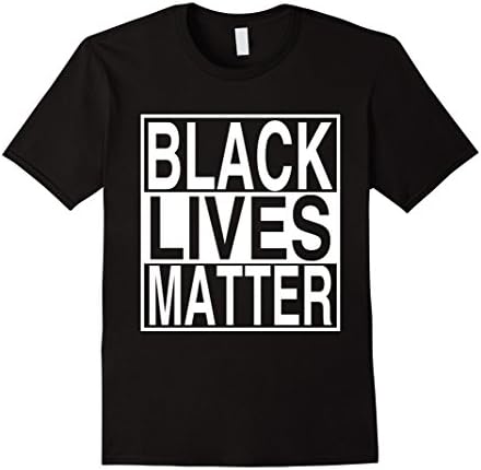 Men's Black Lives Matter Is About Race Unity No To Racism T-shirt Medium Black