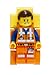 LEGO Kids' 8020219 Movie Emmet Plastic Minifigure Link Watch