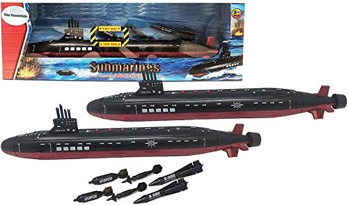 16.5 Inch Toy Navy Black Submarine with 