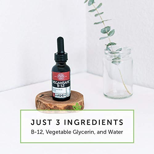 Global Healing Center Vegansafe B12, 2500 mcg Organic Sublingual Liquid