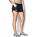 Under Armour Womens Play Up short 2.0 - Mesh, Black /White, Medium