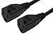 SF Cable 14 Inches Outlet Saver Power Cord Splitter, 1 NEMA 5-15P to 2 NEMA 5-15R