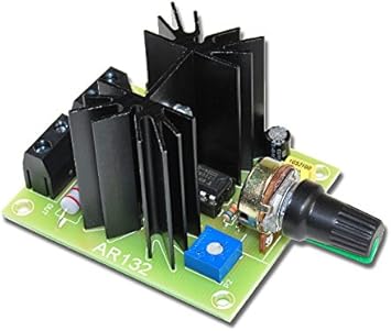 Arlikits Ar132 Leistungsregler Temperaturregler Drehzahlregler Motor Speed Controler Bausatz Amazon De Baumarkt