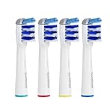 Generic Replacement Toothbrush Heads for Oral B Deep Sweep, 4 Pack [4, 8, 12, 20 Packs Available]