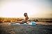 Live Infinitely Complete 6 Piece Yoga Set 6mm Dual Layer Non-Slip TPE Yoga Mat, 2 EVA Foam Blocks, 9' Cotton Strap, Mat Sized Exercise Towel & Carrying Case- Perfect Kit for Any Yogi (Teal)