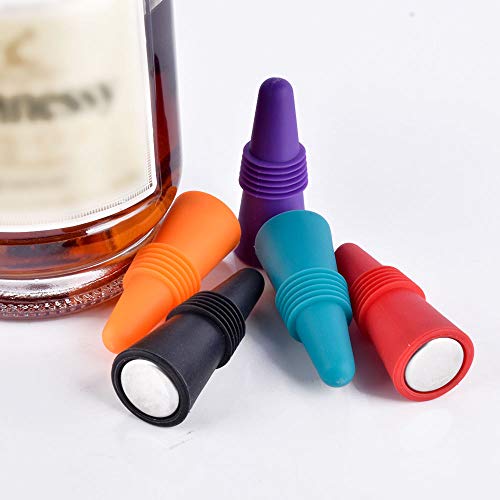 4 SZUAH+Silicone+Reusable+Beverage+Assorted