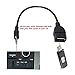 Sedeta 3.5mm Male AUX Audio Plug to USB Type A Female Car Converter Adapter Cable Cord Lead connnector