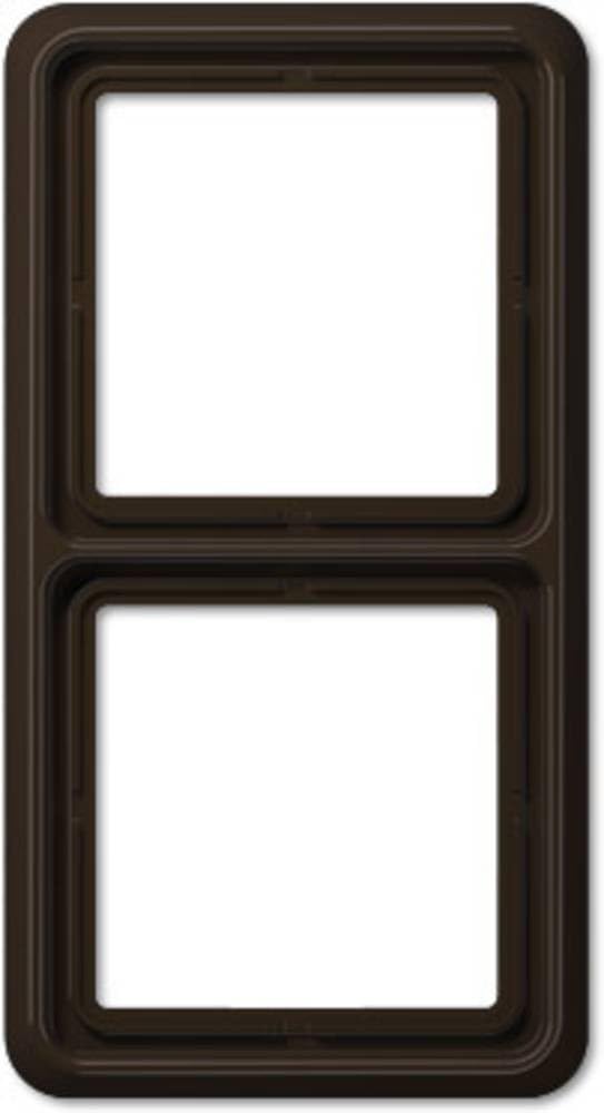 Jung CD582BR CD500-Rahmen 2fach brown