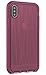 tech21 Evo Wave Phone Case for Apple iPhone X and Xs with 10 Foot Drop Protection, Burgundy