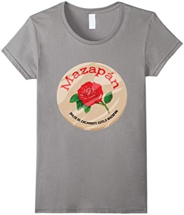 Womens Mazapan Mexican Candy Party Shirt Small Slate