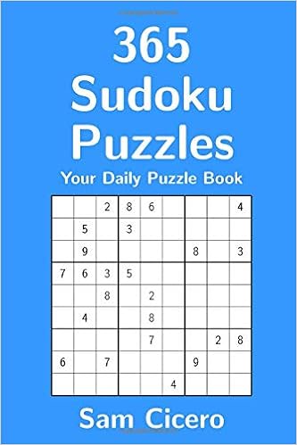 365 Sudoku Puzzles Your Daily Puzzle Book Sam Cicero - 