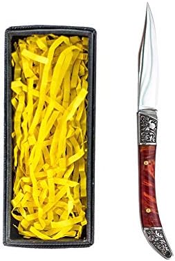 Folding Knife Mini, Compact Sharp Pocket Knives Spring Assisted Multifunctional Folding Knife Men Women Hiking Hunting