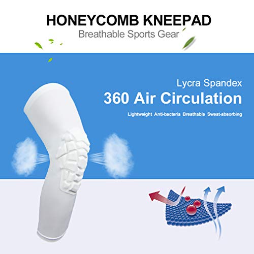 image for AIYUE Knee Pads Cellular Honeycomb Knee Brace - Breathable Compression