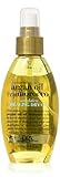 Organix: Renewing Moroccan Argan Oil, Weightless Healing Dry Oil, 4 oz (Pack of 2)