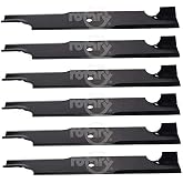 Rotary 6 PK, Heavy Duty Version, Copperhead Blades for Bad Boy Blade Number 038-0001-00 (6)