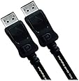 Accell B142C-007B-2 UltraAV DisplayPort to DisplayPort 1.2 Cable with Locking Latches - 6.6 Feet (2 Meters)