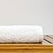 Luxury Hotel Towel Turkish Cotton Towel Set (Wash Cloth - Set of 12, White)