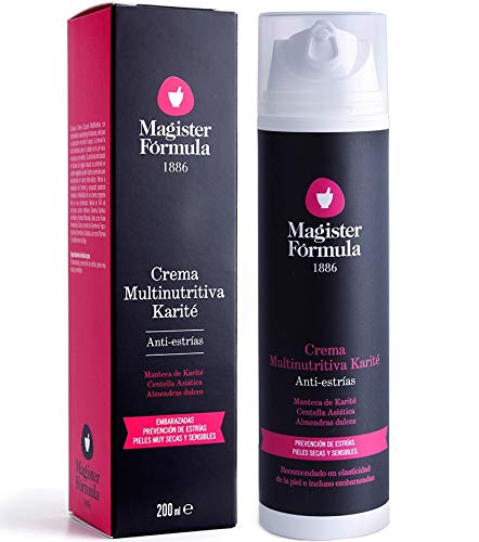 Stretch Mark Cream 200 ml | Skin Firming Body Cream with Shea Butter | Repair Scars in Pregnancy, Puberty and Weight Changes | Arms, Hips, Legs, Abdomen | Nourishing and Moisturizing Treatment