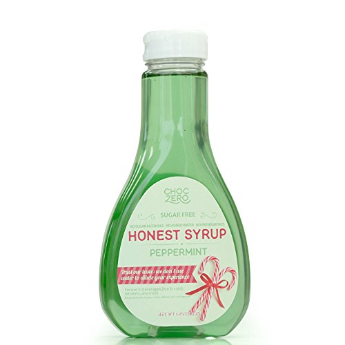 Honest syrup, peppermint sauce. sugar free, low carb, no preserva…